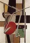 Fernard Leger Mechanism element oil on canvas